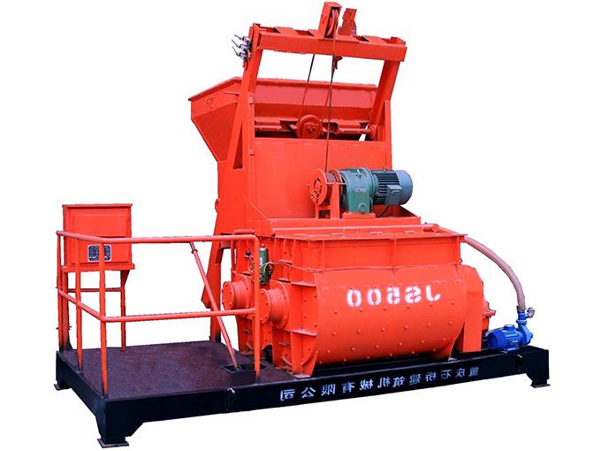 Hubei JS500 type double horizontal shaft forced mixer